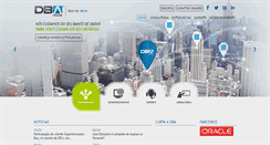 Desktop Screenshot of dbaonline.com.br